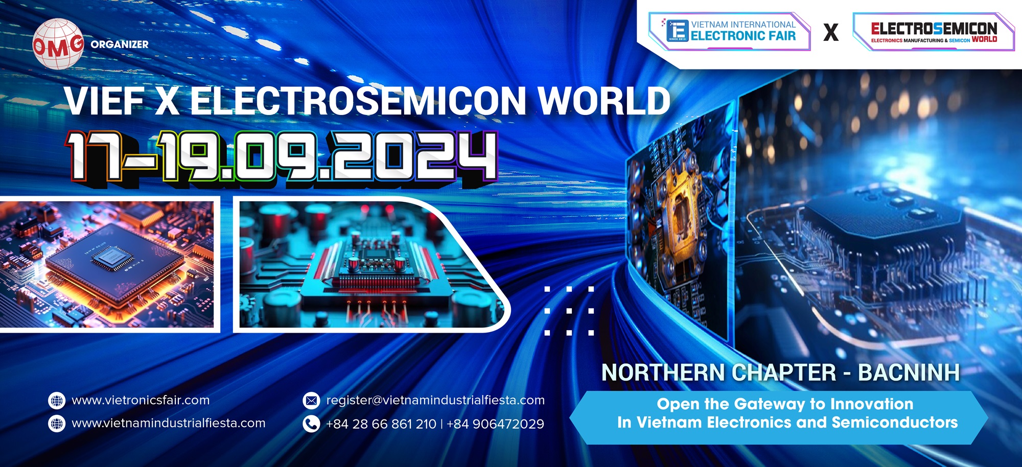 VIEF x ELECTROSEMICON 2025 - Triển Lãm Điện Tử Việt Nam