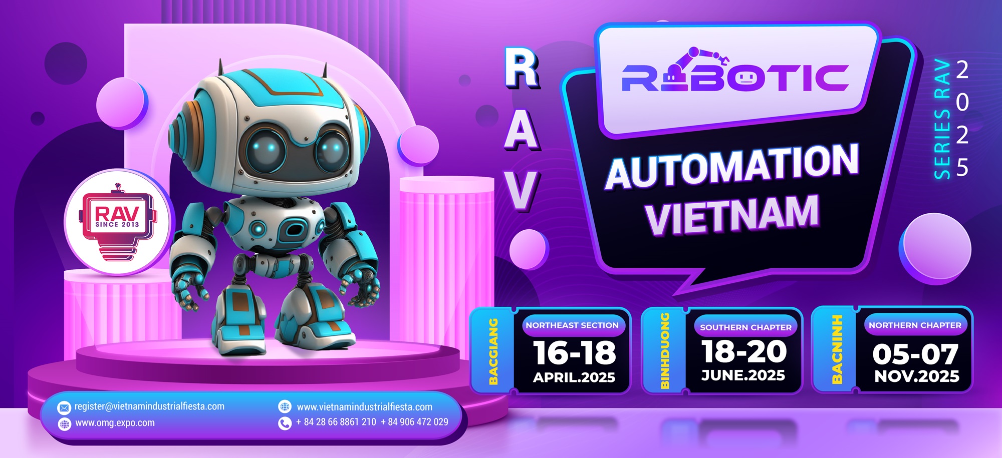 RAV 2025 - Robotic & Automation Vietnam