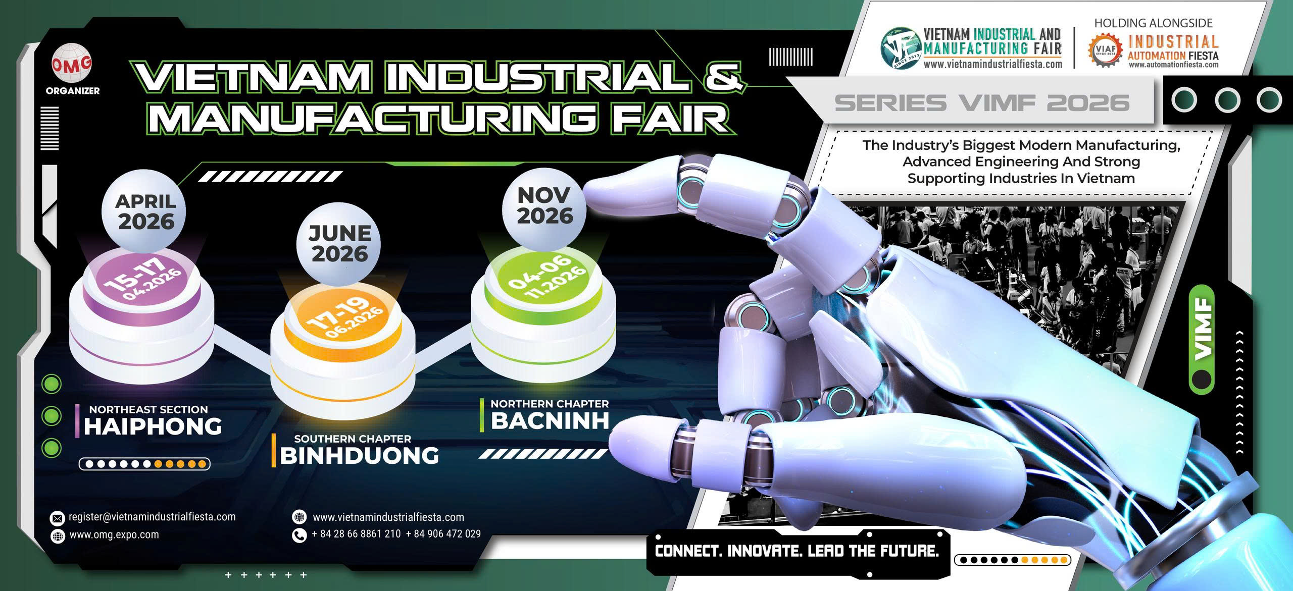 VIMF 2026 Series - Vietnam Industrial and Manufacturing Fair